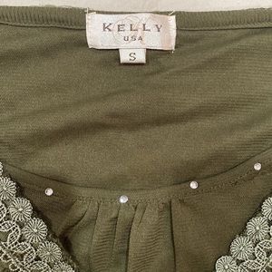 Y2k Laced long sleeve top